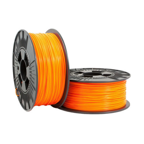 Filament ABS pour imprimante 3D - Premium - eMotionTech - 1,75 mm / orange / résistant aux chocs