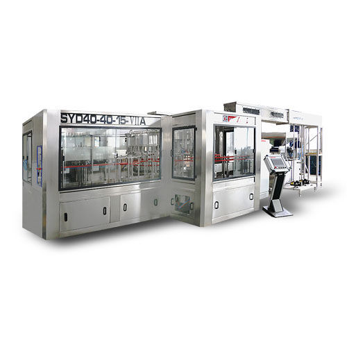 Remplisseuse capsuleuse automatique - SYD series - Zhangjiagang TIE Machinery Co., Ltd. - de flacons
