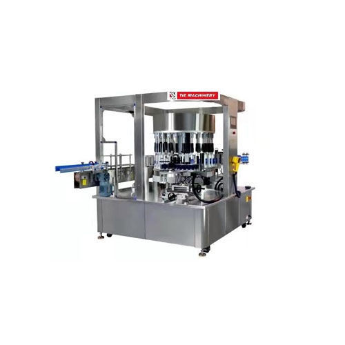 Système d'étiquetage pour bouteilles - TRG series - Zhangjiagang TIE Machinery Co., Ltd. - pour applications sur le côté / wrap-around / pour l'industrie de la boisson