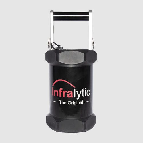 Mesureur d'épaisseur de peinture - Infralytic - de couche d'huile / portable / portatif