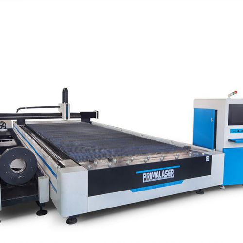 Machine de découpe laser - Prima CNC Machinery - laser à fibre / pour métal / de tôle