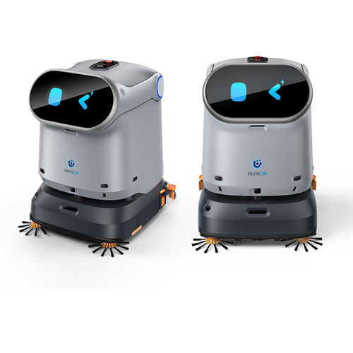 Robot de nettoyage pour sol - C40 - Keenon Robotics Co., Ltd. - nettoyage humide / nettoyage à sec / mobile