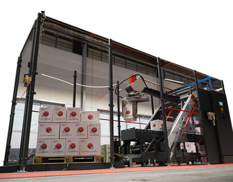 Système de palettisation de cartons - Stack-Mate - CSi industries BV - pour l'industrie agroalimentaire