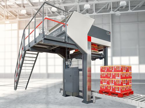 Palettiseur couche par couche - Taros - CSi industries BV - de caisse / de barquettes / pour l'industrie agroalimentaire