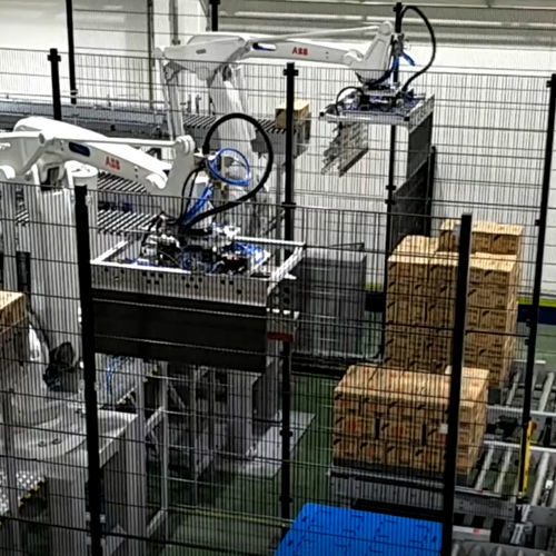 Palettiseur robotisé - LINEx - CSi industries BV - de caisses / de barquettes / de cartons