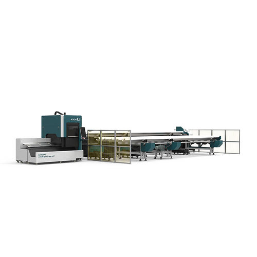 Machine de découpe automatique - LX83THA - Jinan Lingxiu Laser Equipment Co., Ltd - laser à fibre / pour aluminium / pour acier inoxydable
