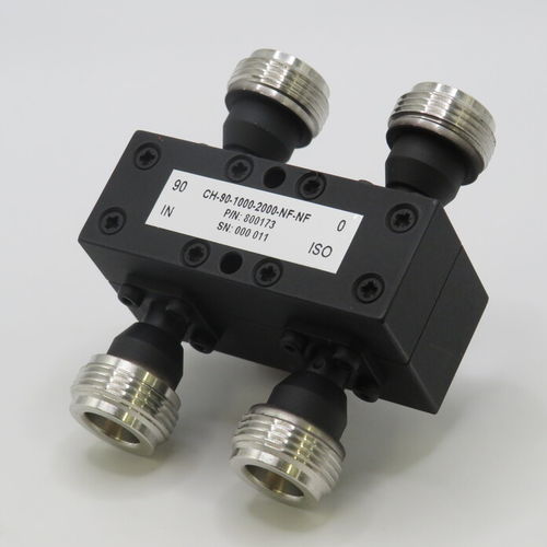 Coupleur RF hybride - CH-90-1000-2000-400-NF - DETI Microwave - directif / coaxial