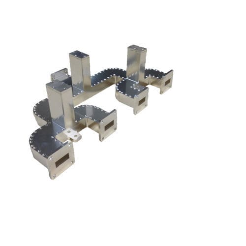 Combineur haute puissance - CO-4-9100-9600-150-WR90 - DETI Microwave