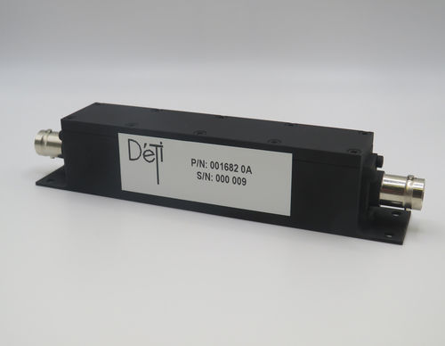 Filtre électronique passe-bas - LPF-LP-6.8-50-1.25-BF-BF - DETI Microwave - de puissance / DC / de signal