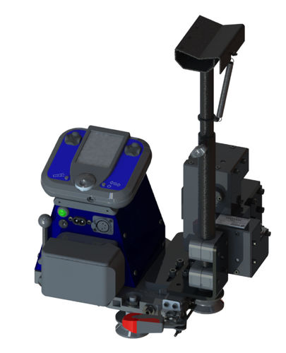 Chariot de soudage MIG-MAG - RAILMAG® 60 EVO - Servisoud - plasma / motorisé / modulaire
