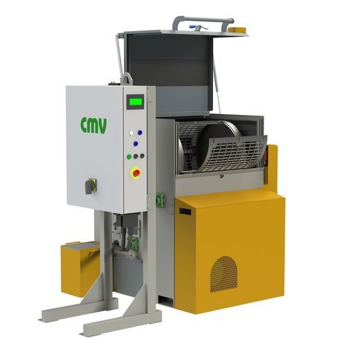 Grenailleuse à tambour rotatif - RD - CMV - à turbine / pour métal / semi-automatique