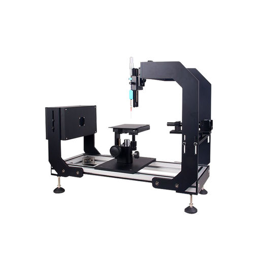 Appareil de mesure d'épaisseur de matériaux - Dongguan Hongjin Test Instrument Co.,Ltd. - d'angle de contact / numérique / à caméra