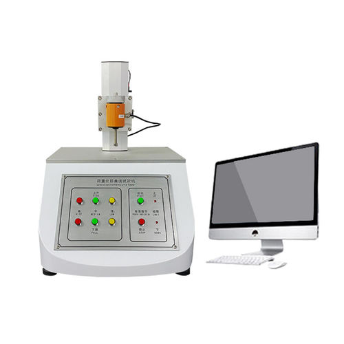 Machine d'essai de force de déplacement - Dongguan Hongjin Test Instrument Co.,Ltd. - contrôlée par ordinateur / automatique / pour caoutchouc