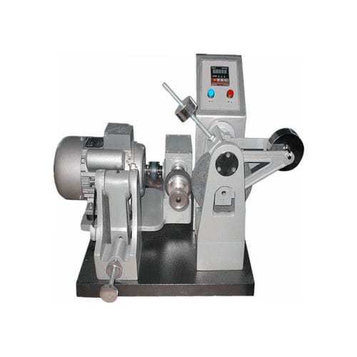 Machine d'essai d'abrasion - Dongguan Hongjin Test Instrument Co.,Ltd. - automatique / pour caoutchouc / pour le cuir
