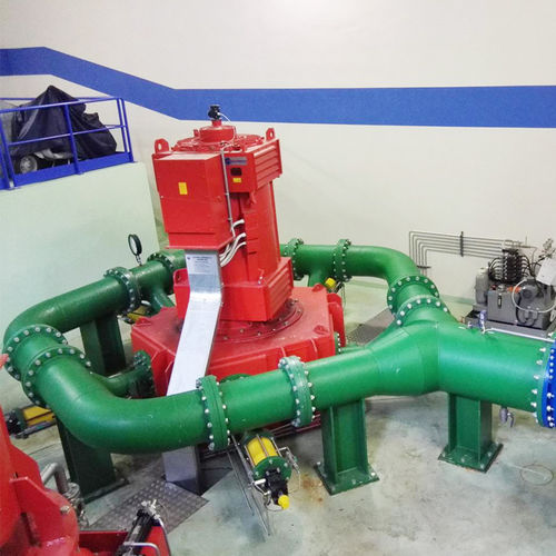 Turbine hydraulique - Shenyang Getai Hydropower Equipment Co., Ltd - pour la production d’électricité / Pelton / à roue