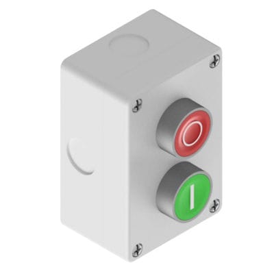 Boîte à boutons à 2 boutons - SA 10 series - Comepi srl - en matière plastique