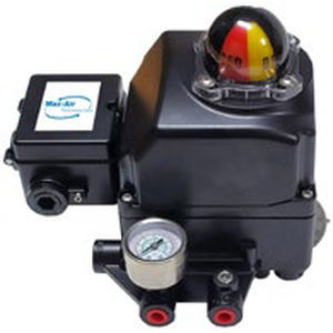 Positionneur de vanne électropneumatique - PET series - Max-Air Technology - rotatif / double effet / IP66