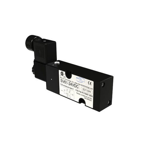 Électrovanne à commande assistée - SV series - Max-Air Technology - 4 voies / pour gaz / Namur