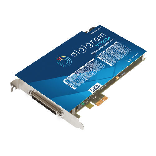 Carte son PCI Express - VX1222E - DIGIGRAM - extra-plate / multicanaux