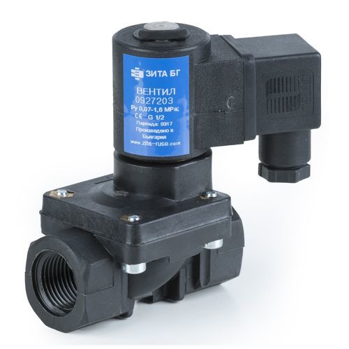 Électrovanne à commande assistée - 0927203  - ZITA BULGARIA - 2 voies / normalement fermée / pour eau