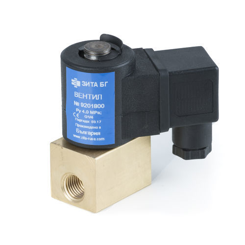 Électrovanne à commande directe - 9202000 - ZITA BULGARIA - 2 voies / normalement fermée / pour eau