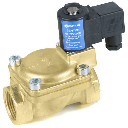 Électrovanne à commande assistée - 0955400 - ZITA BULGARIA - 2 voies / normalement fermée / pour eau