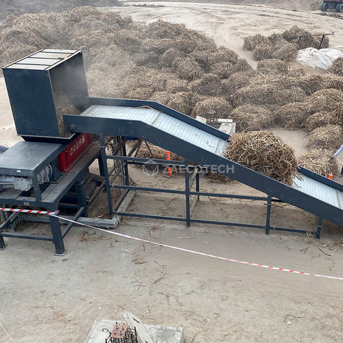 Déchiqueteur pour paille - Biomass/Sugarcane S525 - ZhengZhou ZA ECOTECH Co.,Ltd - primaire / secondaire / à 2 arbres