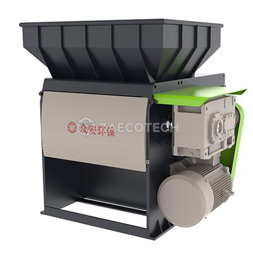 Déchiqueteur secondaire - Fine - ZhengZhou ZA ECOTECH Co.,Ltd - à 1 arbre / pour carton / pour déchêts en matières plastiques