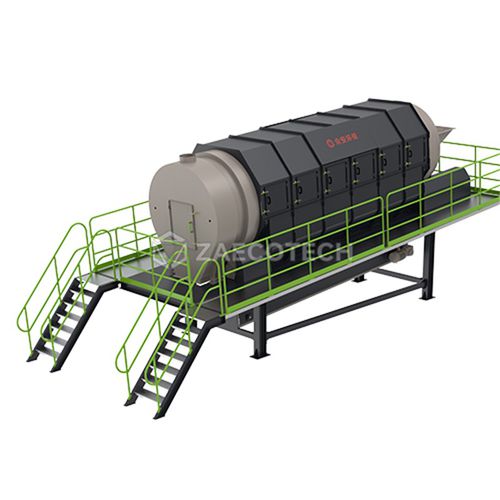 Crible pour le recyclage - Municipal solid waste sorting - ZhengZhou ZA ECOTECH Co.,Ltd - pour déchets