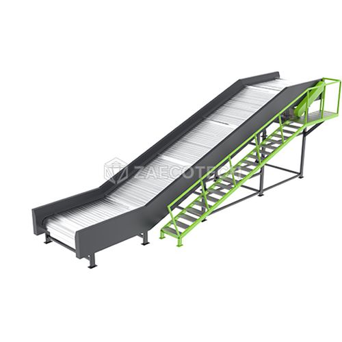 Convoyeur à bande - LB series - ZhengZhou ZA ECOTECH Co.,Ltd - à chaînes / incliné / de transport