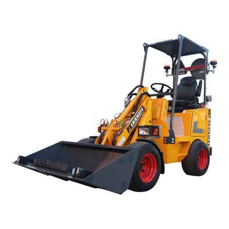 Chargeuse à roues - Knikmops KM 90 - Gebroders geens - articulée / compacte / pour chantier