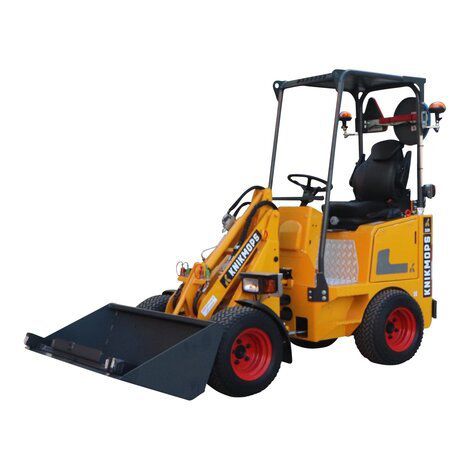 Chargeuse à roues - Knikmops KM 100 - Gebroders geens - articulée / compacte / pour chantier
