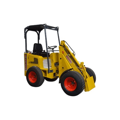 Chargeuse à roues - Knikmops KM 125 H - Gebroders geens - articulée / compacte / pour chantier
