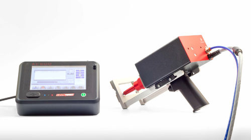 Machine de marquage par micro-percussion - ADP2560 - Pannier - compacte / portative / électropneumatique