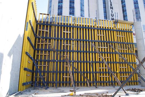 Coffrage grimpant - ASYAPI scaffolding - circulaire / de voiles / de poteaux