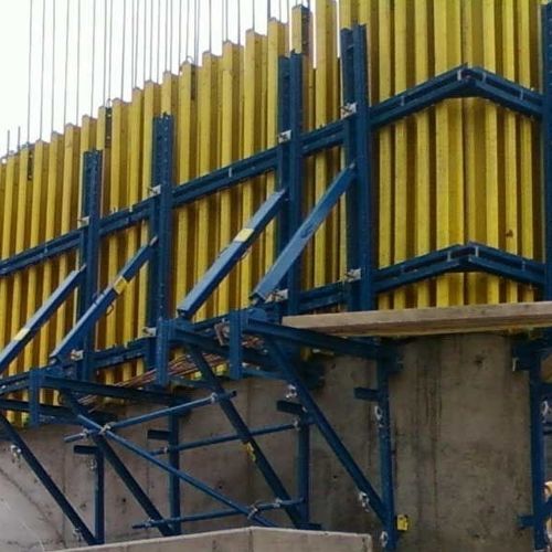 Coffrage grimpant - ASYAPI scaffolding - de poteaux / de cages / de barrages