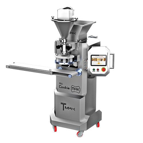 Ligne de production de cookies avec coupeur - FillMak - TMAK Food Machinery INC. - avec pétrin / contrôlée par PLC / haute capacité
