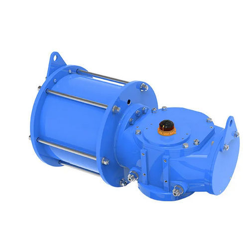 Actionneur à fort couple - Taizhou Juhang Automation Equipment Technology Co., Ltd - pneumatique / rotatif / système manivelle-cadre