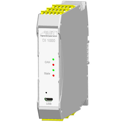 Amplificateur de signal - DI1000 - AST - Angewandte System Technik GmbH - de mesure / numérique / pour capteur à jauge de contrainte