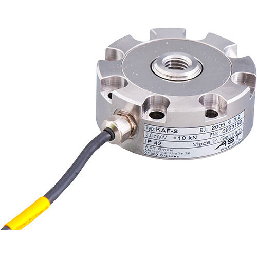 Cellule de charge en traction compression - KAF-S - AST - Angewandte System Technik GmbH - type bouton / pour machine d'essai / en acier inoxydable