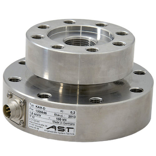 Cellule de charge en traction - KAM-D - AST - Angewandte System Technik GmbH - type bouton / d'étalonnage / pour machine d'essai