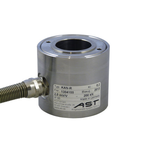 Capteur de force en compression - KAN-R - AST - Angewandte System Technik GmbH - en anneau / pour grues / en acier inoxydable