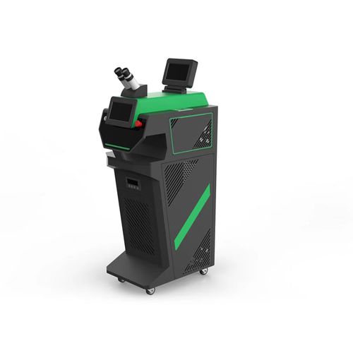 Machine de soudage laser - HS-DJW200 - Shenzhen HS Technology Co.,LTD - contrôlée par PLC / à roulettes / pour la bijouterie