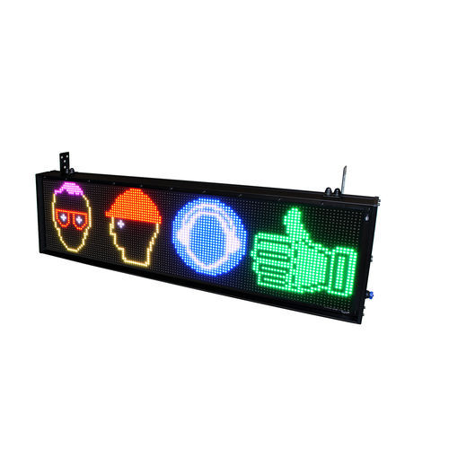 Afficheur à LED - miline  - microSYST Systemelectronic - à matrice de points / couleur / 128 x 32