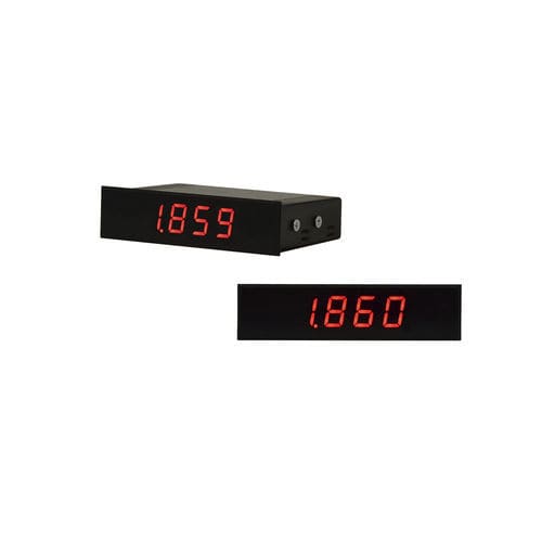 Afficheur à LED - mipan  - microSYST Systemelectronic - numérique / couleur / à 6 chiffres