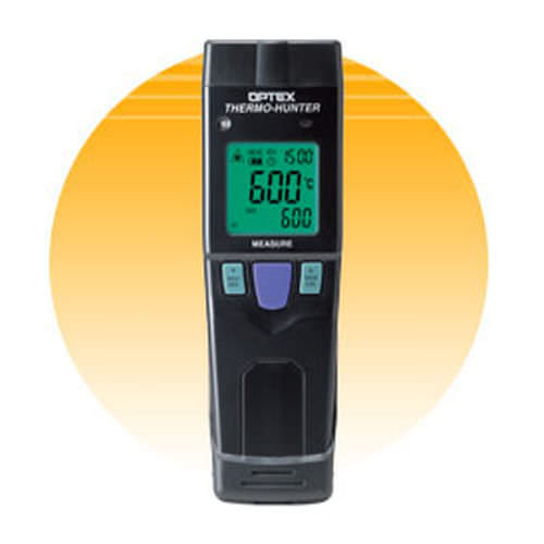 Thermomètre à infrarouge - PT-S80, PT-U80 - OPTEX Measurement Division - numérique / avec pointeur laser / mobile