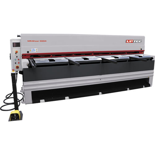 Cisaille mécanique - MR Series - UPTEC MACHINERY - à tôle / motorisée