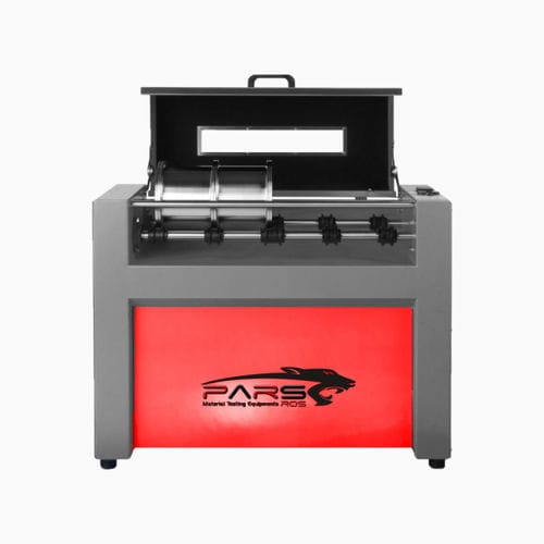 Machine d'essai d'usure - PRS-AMDA0400 - Parsros Makine ve Laboratuvar Test Cih. İml. İth. İhr. San. ve Dıs. Tic. Ltd.Sti. - automatique / pour matériau de construction / numérique