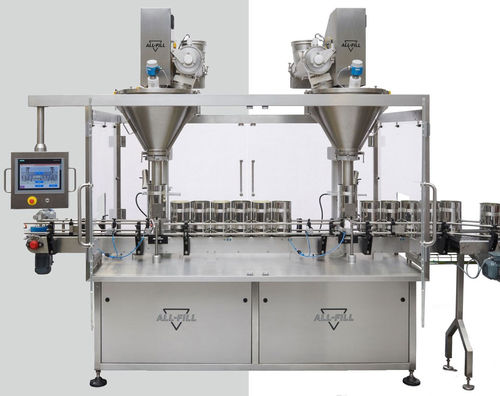 Remplisseuse en ligne - SERIES 100/200/400 - All Fill International - entièrement automatique / de pots / pour poudre