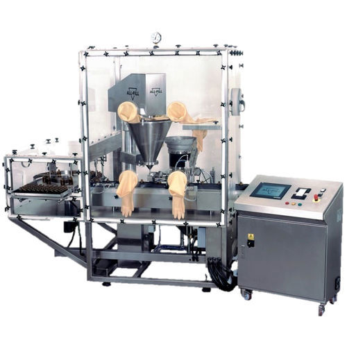 Remplisseuse à vis - All Fill International - totalement automatique / d'ampoules / pour capsuleuse